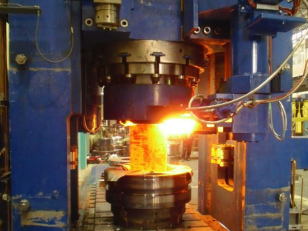 Titanium alloy forging