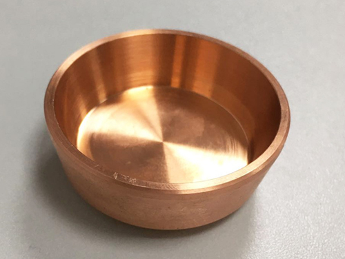 Copper crucible