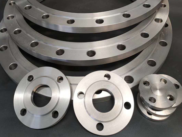 Titanium flange